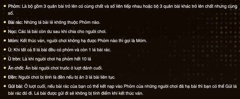 Cách Chơi Phỏm Tá Lả Sunwin Để Thành Cao Thủ 3 Các Thuật Ngữ Cần Nắm Rõ