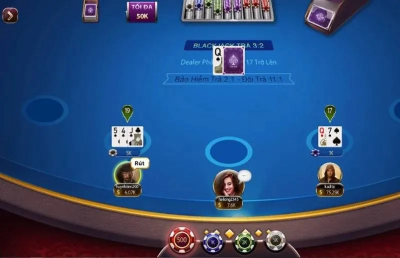 Luật Chơi Blackjack Sunwin Đầy Đủ Để Chơi Luôn Thắng 4 Các lựa chọn của người chơi