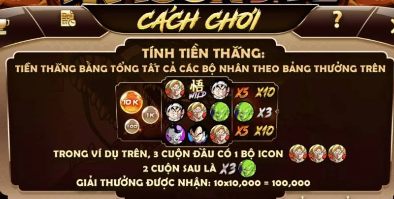 Cách Tính Tiền Thưởng Trong Dragon Ball Sunwin