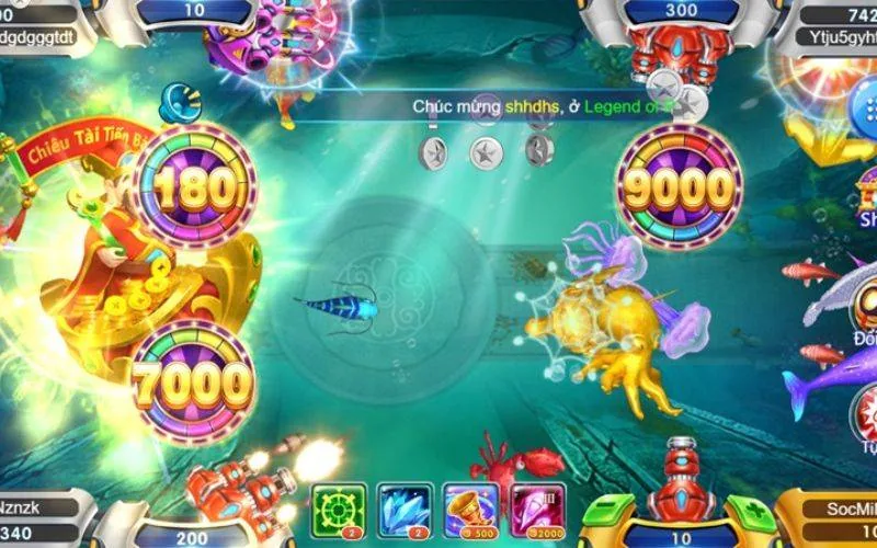 Bắn Cá H5 - Tựa Game Bắn Cá Thế Hệ Mới Đáng Trải Nghiệm 8 Chọn Mục Tiêu "Cá Béo Nhưng Dễ"
