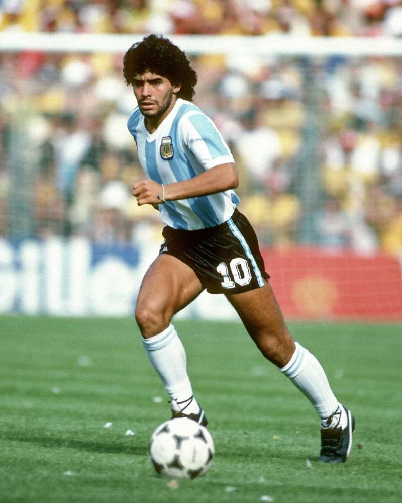 Diego Maradona Số Áo - Huyền Thoại Không Thể Thay Thế 6 Đội tuyển Argentina (1977-1994): Số áo 10 – Đỉnh cao World Cup 1986