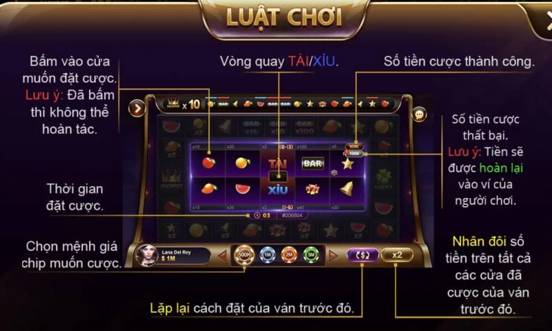 Bar Xèng 777 - Thử Thách Chinh Phục Jackpot Lớn 2 Luật Chơi Bar Xèng 777
