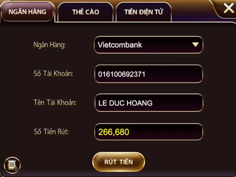 Rút Tiền Sunwin – Thanh Toán Nhanh Gọn, Bảo Mật Tối Đa 4 Rut Tien Qua Ngan Hang sunwin