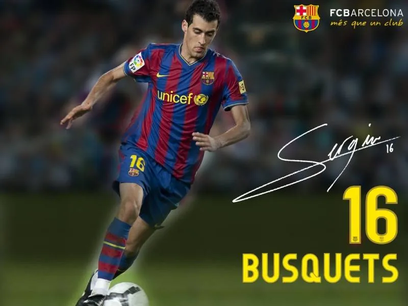 Những Cầu Thủ Mang Áo Số 16: Tinh Thần Chiến Đấu Và Sự Cống Hiến 6 Sergio Busquets – Người Giữ Nhịp Tuyệt Vời