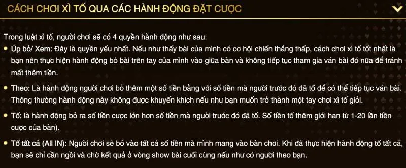 Luật Bài Xì Tố – Bí Quyết Thành Công Trong Mọi Ván Chơi 4 Vòng Cược – Điểm Nhấn Của Xì Tố